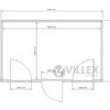 Bürocontainer-Villex-Medium-Block-Line-Black-2.0-8 Bürocontainer Villex Medium Block-Line Black 2.0