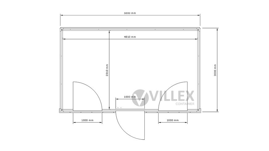 Bürocontainer-Villex-Medium-Block-Line-Black-2.0-8 Bürocontainer Villex Medium Block-Line Black 2.0