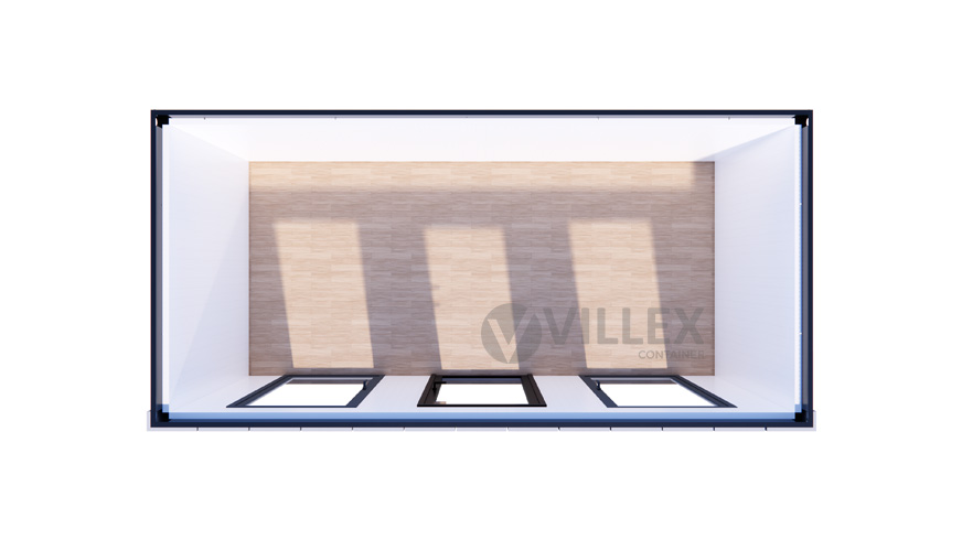 Bürocontainer-Villex-Medium-Block-Line-Grey-1.0-6 Bürocontainer Villex Medium Block-Line Grey 1.0