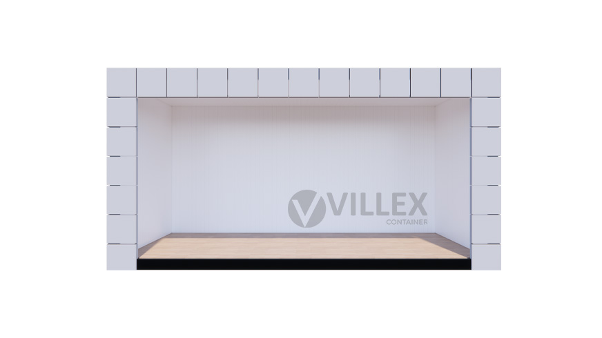 Bürocontainer-Villex-Medium-Block-Line-Grey-1.0-7 Bürocontainer Villex Medium Block-Line Grey 1.0