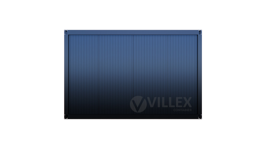 Bürocontainer Villex Medium Block-Line Grey 2.0