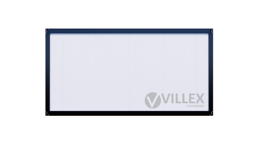 Bürocontainer Villex Medium Cube Blanc 3.0
