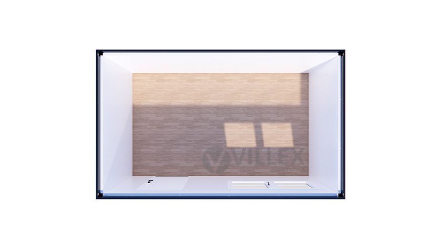 Bürocontainer Villex Medium Cube Blanc 3.0