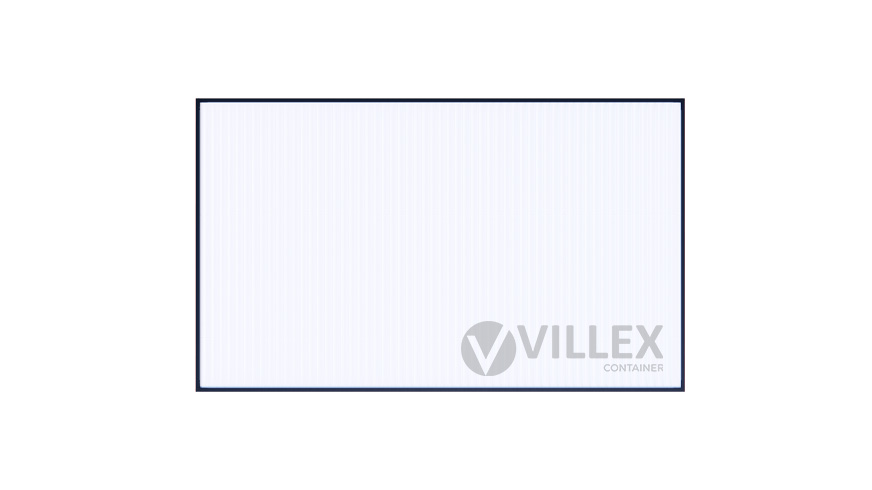 Bürocontainer Villex Medium Cube Short Doppio Blanc 2.0