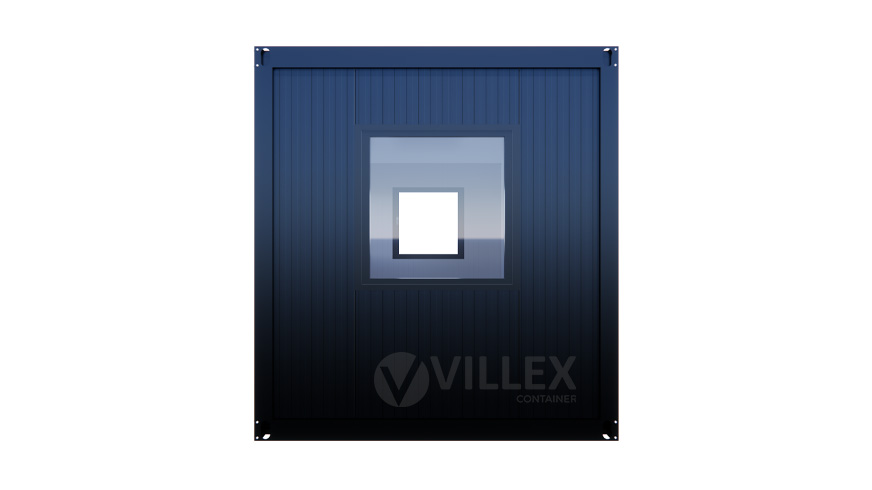 Bürocontainer-Villex-Medium-Plus-Cube-Nero-3.0-4 Bürocontainer Villex Medium Plus Cube Nero 3.0