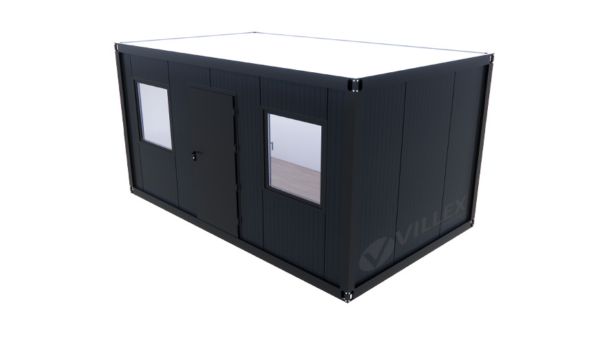 Bürocontainer-Villex-Medium-Plus-Cube-Nero-5.0-10 Bürocontainer Villex Medium Plus Cube Nero 5.0