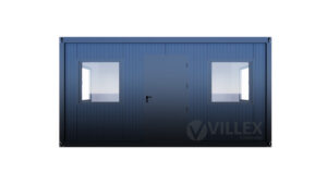 Bürocontainer Villex Medium Plus Cube Nero 6.0