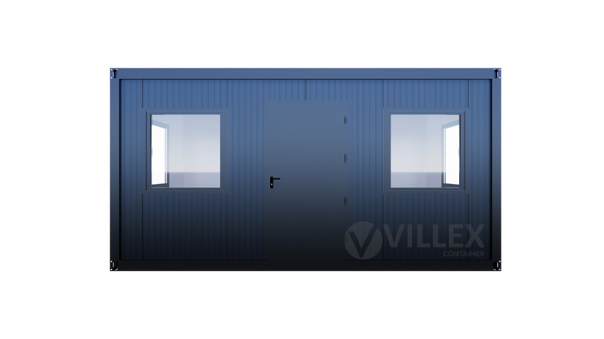 Bürocontainer Villex Medium Plus Cube Nero 6.0
