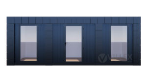 Bürocontainer Villex Mega Block-Line Black 1.0