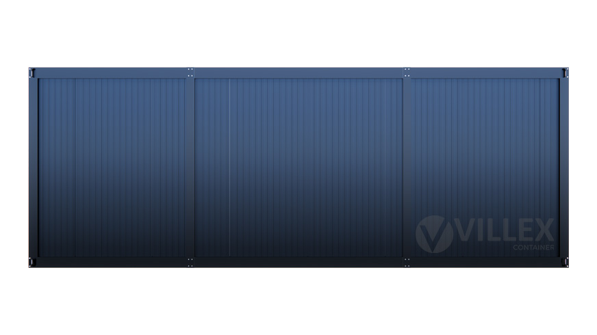 Bürocontainer Villex Mega Block-Line Black 1.0