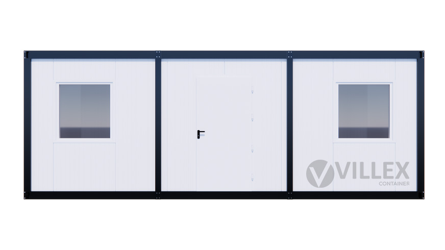 Bürocontainer Villex Mega Cube Blanc 1.0
