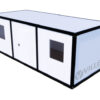 Bürocontainer Villex Mega Cube Blanc 1.0
