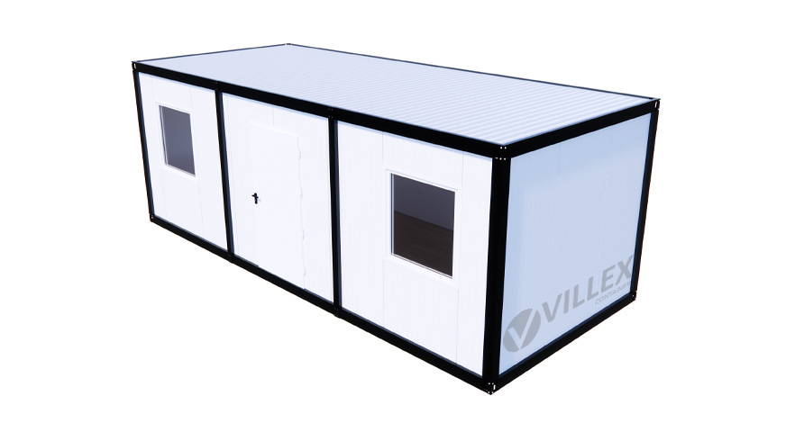 Bürocontainer Villex Mega Cube Blanc 1.0