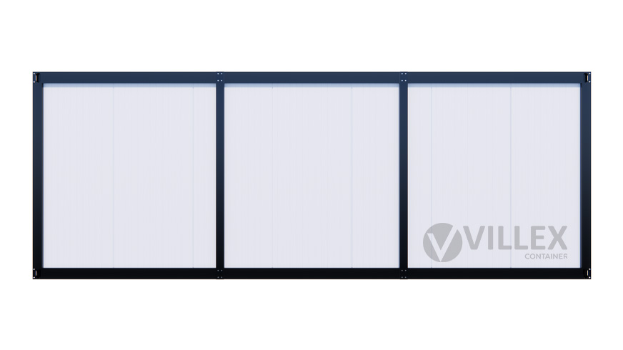 Bürocontainer Villex Mega Cube Blanc 1.0