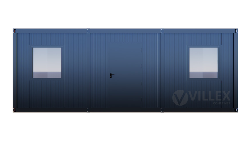 Bürocontainer Villex Mega Cube Nero 1.0