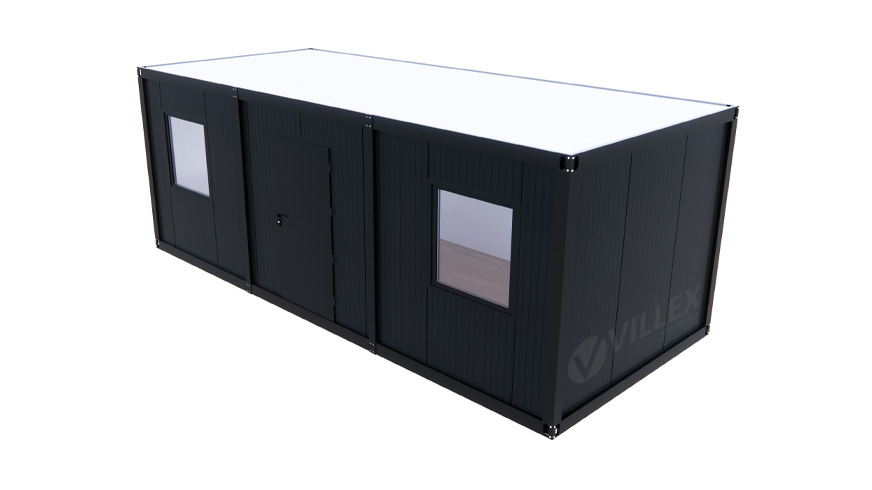Bürocontainer-Villex-Mega-Cube-Nero-1.0-10 Bürocontainer Villex Mega Cube Nero 1.0