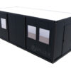 Bürocontainer-Villex-Mega-Cube-Short-Doppio-Fenster-Nero-1.0-10 Bürocontainer Villex Mega Cube Short Doppio Fenster Nero 1.0