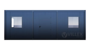 Bürocontainer Villex Mega Plus Cube Nero 1.0