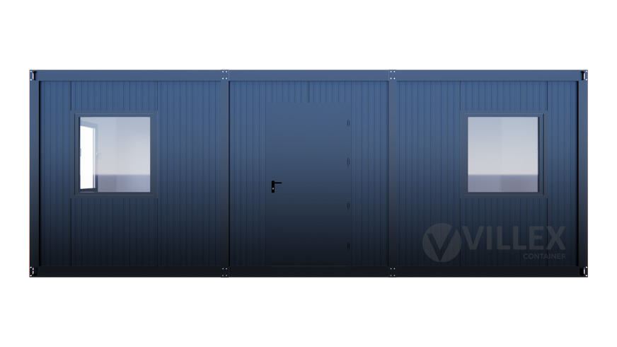 Bürocontainer Villex Mega Plus Cube Nero 1.0