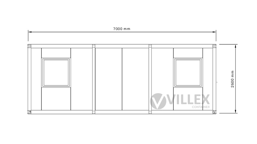 Bürocontainer-Villex-Mega-Plus-Cube-Nero-2.0-9 Bürocontainer Villex Mega Plus Cube Nero 2.0
