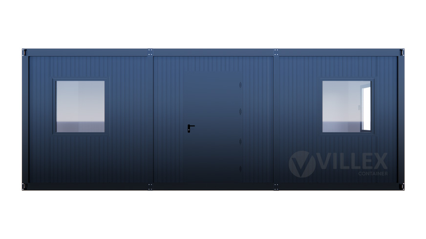 Bürocontainer Villex Mega Plus Cube Nero 4.0