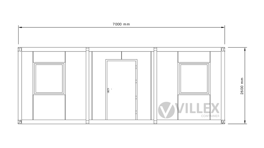 Bürocontainer-Villex-Mega-Plus-Cube-Nero-4.0-9 Bürocontainer Villex Mega Plus Cube Nero 4.0
