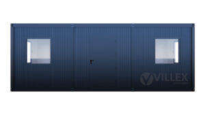Bürocontainer Villex Mega Plus Cube Nero 5.0