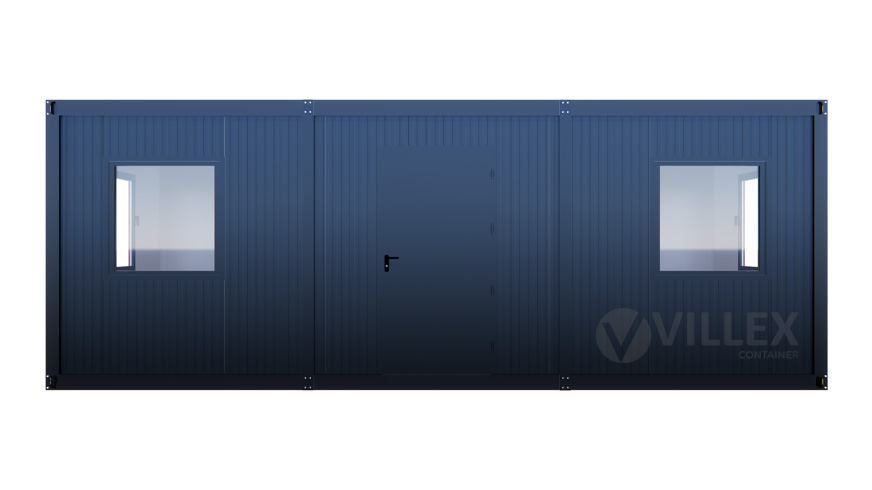 Bürocontainer Villex Mega Plus Cube Nero 5.0