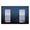 Bürocontainer Villex Mini Cube Vertikal Nero 1.0