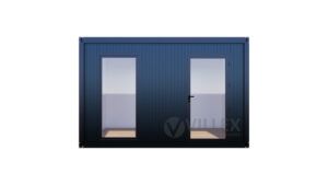 Bürocontainer Villex Mini Cube Vertikal Nero 1.0