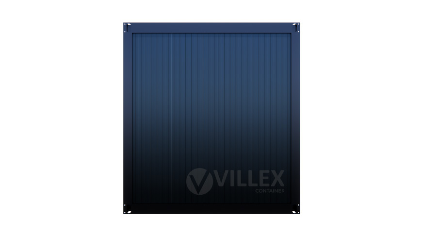 Bürocontainer Villex Mini Cube Vertikal Nero 1.0