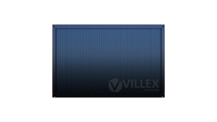 Bürocontainer Villex Mini Cube Vertikal Nero 1.0
