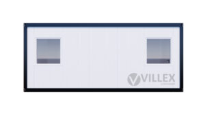 Bürocontainer Villex Standard Cube Blanc 2.0