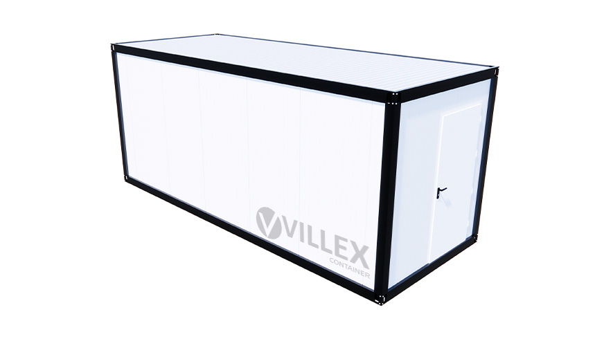 Bürocontainer Villex Standard Cube Blanc 3.0