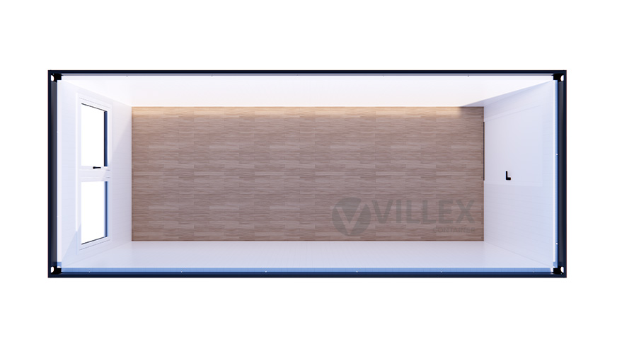 Bürocontainer Villex Standard Cube Blanc 3.0