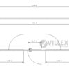 Bürocontainer Villex Standard Cube Long Doppio Blanc 1.0
