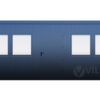 Bürocontainer Villex Standard Cube Long Doppio Nero 1.0