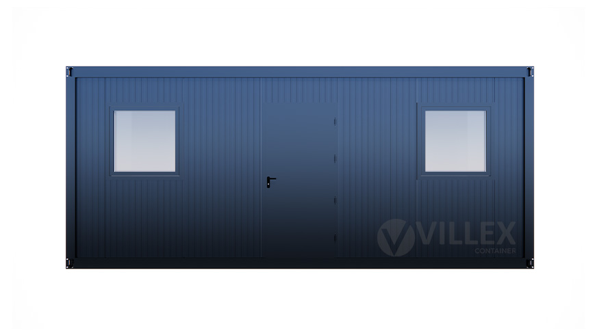 Bürocontainer Villex Standard Cube Nero 1.0