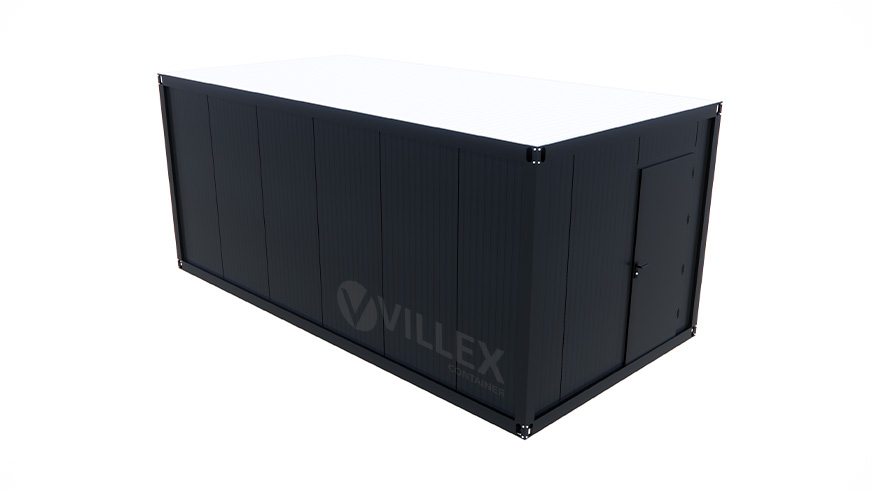 Bürocontainer Villex Standard Cube Nero 3.0