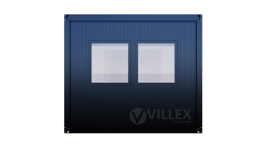 Bürocontainer Villex Standard Cube Nero 3.0