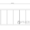 Bürocontainer Villex Standard Cube Nero 3.0