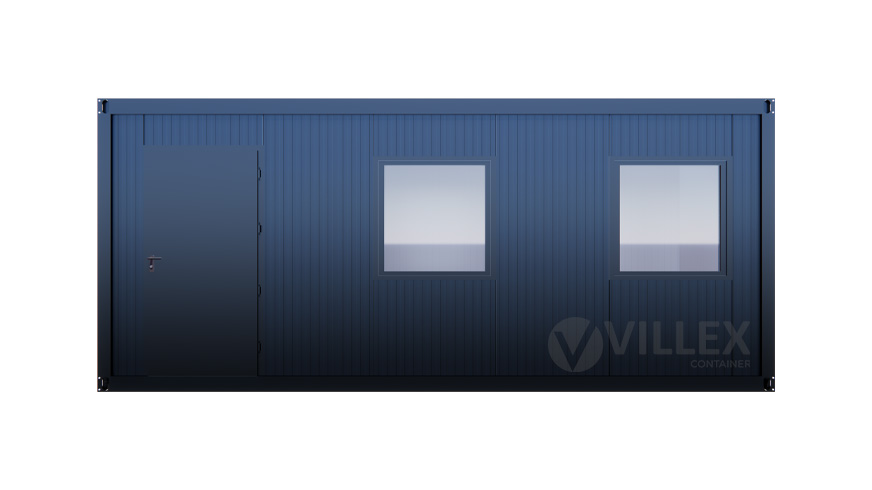 Bürocontainer Villex Standard Cube Nero 4.0