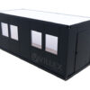 Bürocontainer Villex Standard Cube Short Doppio Nero 1.0