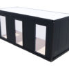 Bürocontainer Villex Standard Cube Vertikal Nero 1.0