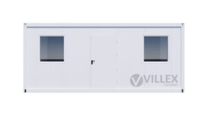 Bürocontainer Villex Standard Cube White 1.0