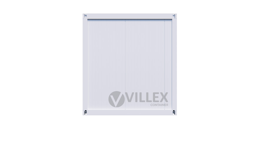 Bürocontainer Villex Standard Cube White 1.0