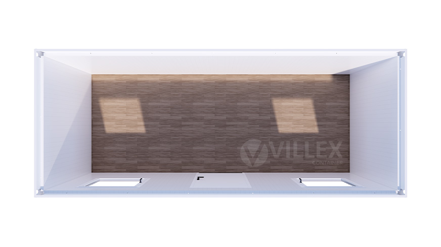 Bürocontainer Villex Standard Cube White 1.0