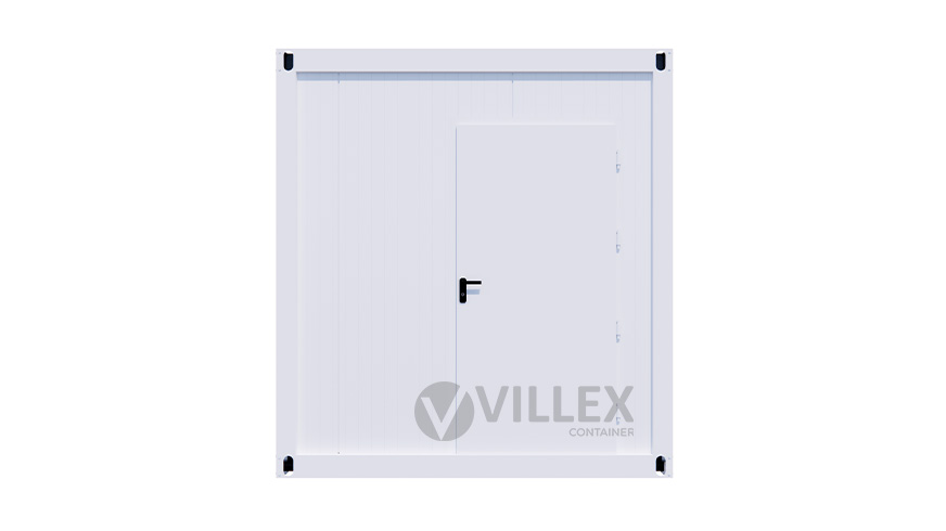 Bürocontainer Villex Standard Cube White 2.0
