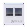Bürocontainer Villex Standard Cube White 2.0