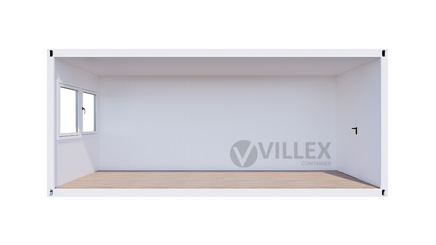 Bürocontainer Villex Standard Cube White 2.0